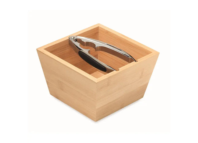 NUEZ Nussknacker-Set aus Holz - Rustikal & Robust TK Gruppe® Grosshandel 
