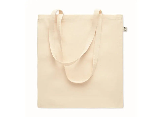 NUORO Beige Einkaufstasche aus Bio-Baumwolle, Öko-Chic & Praktisch TK Gruppe® Grosshandel 