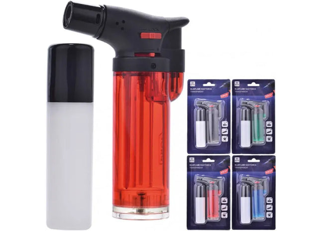 Nachfüllbares Gasfeuerzeug mit Jet-Flamme und Tank - Robust & Effizient TK Gruppe® Grosshandel 