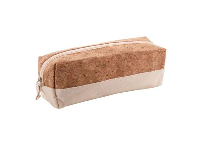 Nachhaltige Cobid Stiftetasche - natürliches Design, umweltfreundlich und stilvoll TK Gruppe® Grosshandel 