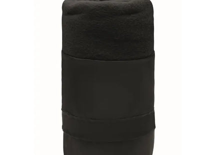 Nachhaltige RPET Fleecedecke MUSALA - Schwarze Decke für umweltbewussten Komfort TK Gruppe® Grosshandel 