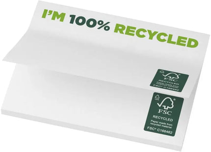 Nachhaltige Sticky-Mate Notes 100 x 75 mm - Weiß - 25 Blatt: Umweltfreundliche Lösung für effiziente Notizen TK Gruppe® Grosshandel 
