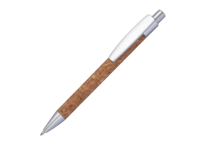 Nachhaltiger Braun Kugelschreiber aus Kork, Umweltfreundlich & Stilvoll TK Gruppe® Grosshandel 