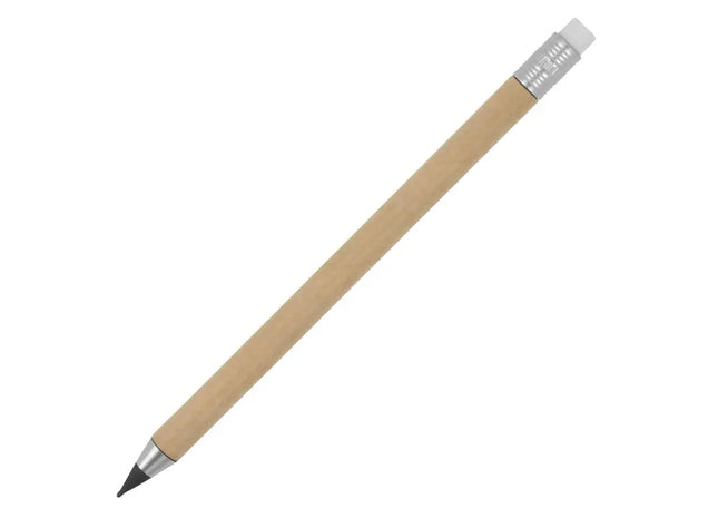 Nachhaltiger Natur-Papierstift mit Radiergummi - Umweltfreundlich & Praktisch TK Gruppe® Grosshandel 