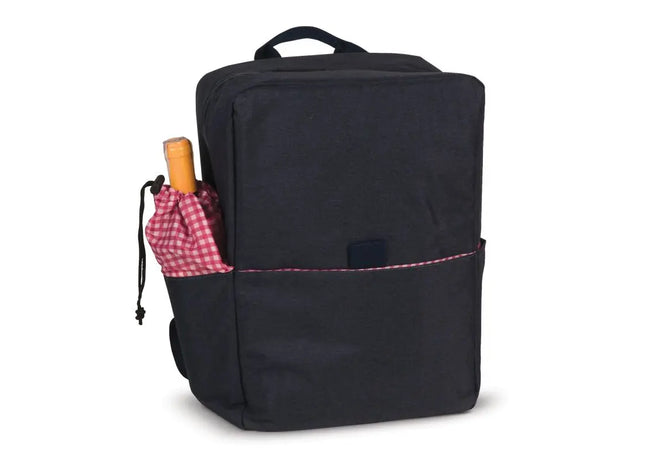 Nachhaltiger Picknick-Rucksack aus R-PET in Dunkelblau TK Gruppe® Grosshandel 