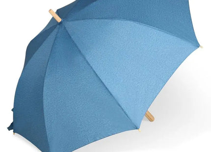 Nachhaltiger R-PET-Stockschirm mit Automatiköffnung - Dunkelblau Stilvoll & Umweltfreundlich Premium-Regenschutz TK Gruppe® Grosshandel 