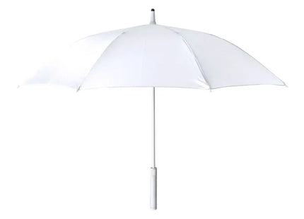 Nachhaltiger Wolver RPET Regenschirm - Weiß, Windfest & Umweltfreundlich TK Gruppe® Grosshandel 