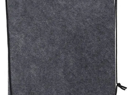 Nachhaltiger rPET-Filz-Rucksack Maya mit Kordelzug - Grau TK Gruppe® Grosshandel 