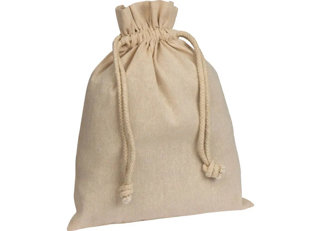 Nachhaltiges Baumwolltaschchen Pasadena in Beige - Öko-Freundlich TK Gruppe® Grosshandel 