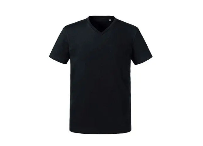 Nachhaltiges V-Ausschnitt T-Shirt für Herren - Reine Bio-Baumwolle für umweltbewussten Stil TK Gruppe® Grosshandel 