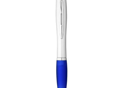 Nash Stylus Kugelschreiber & Marker in Silber-Royalblau – Vielseitig mit Schwarzer Mine TK Gruppe® Grosshandel 