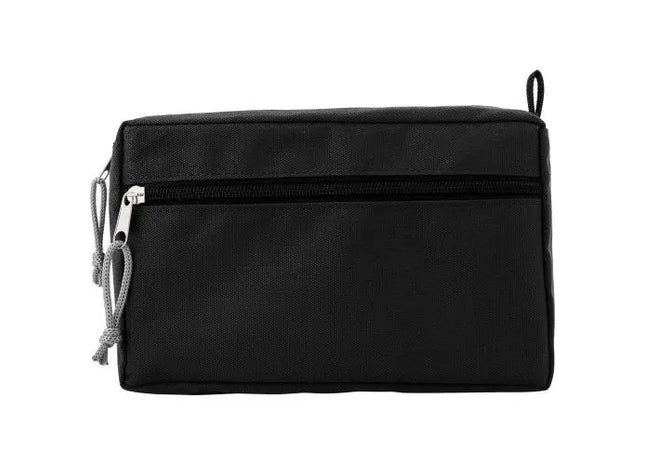 Natasha rPET Kosmetiktasche in Schwarz - Nachhaltig & Stilvoll, 100 Zeichen TK Gruppe® Grosshandel 