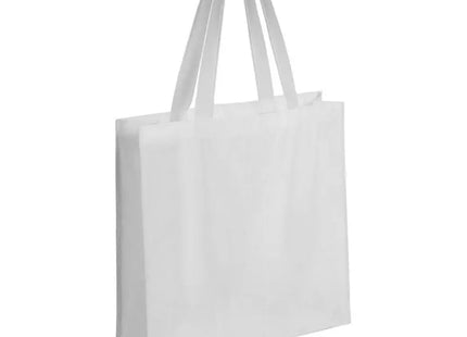 Natia weiße Einkaufstasche - Langlebige und vielseitige Tragetasche für täglichen Gebrauch TK Gruppe® Grosshandel 