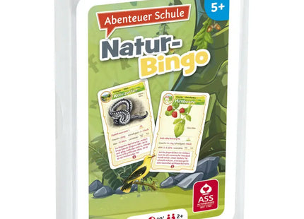 Natur Bingo Lernspiel im Kunststoffetui - Entdecken und Lernen mit Spaß TK Gruppe® Grosshandel 