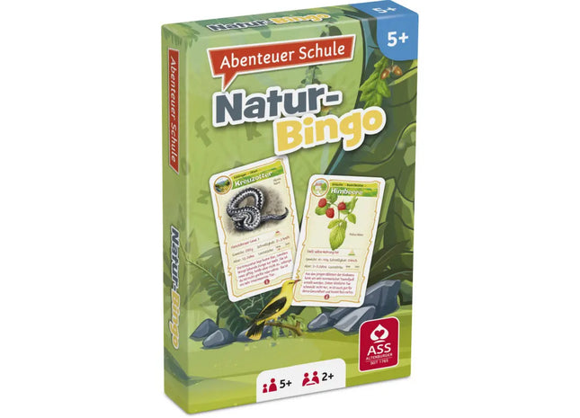 Natur Bingo: Spielerisches Lernspiel in Faltschachtel - Entdecke die Natur TK Gruppe® Grosshandel 