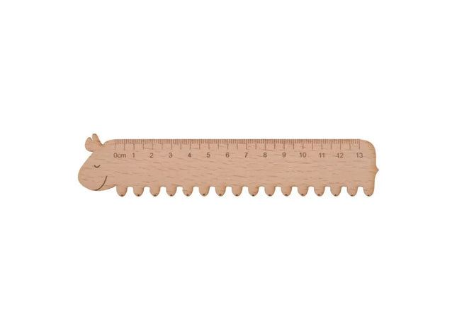 Natur Holzlineal Looney – Nachhaltiges und präzises Messwerkzeug TK Gruppe® Grosshandel 