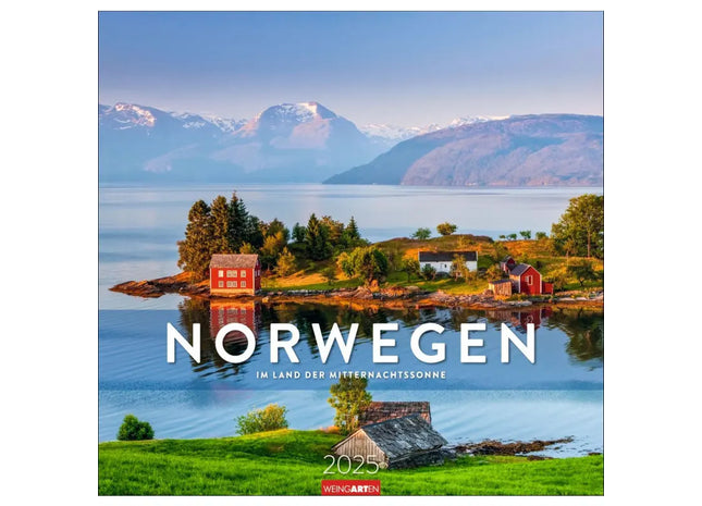 Natur- & Landschaftskalender 2024: Norwegens Wunder, Monatlicher Wandkalender TK Gruppe® Grosshandel 