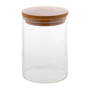Momomi Einmachglas - Transparent/Natur: Luftdicht, stilvoll, langlebig, vielseitig, umweltfreundlich TK Gruppe® Grosshandel 