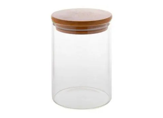 Momomi Einmachglas - Transparent/Natur: Luftdicht, stilvoll, langlebig, vielseitig, umweltfreundlich TK Gruppe® Grosshandel 