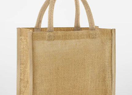 Natural Starched Jute Midi Tote TK Gruppe® Grosshandel 