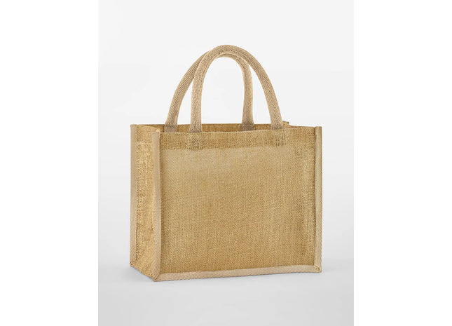 Natural Starched Jute Midi Tote TK Gruppe® Grosshandel 