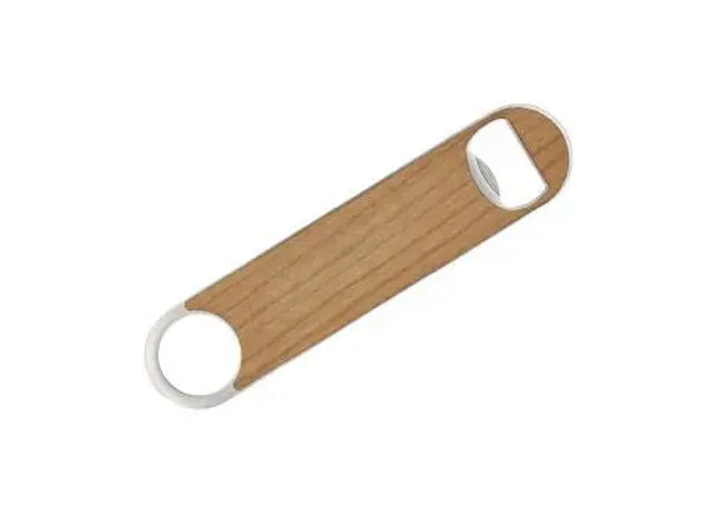 Nature Cap Opener - Eco-Inspired Silver, Sleek Bottle Lid Remover, 100 mm TK Gruppe® Grosshandel 