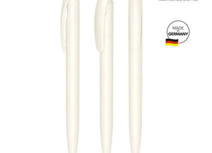 Nature Plus Matt Druckkugelschreiber in Naturweiß - Ökologisch & Schlicht TK Gruppe® Grosshandel 