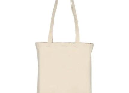 Naturfarbene Canvas-Tasche mit Zwei Langen Henkeln, Stilvoll & Langlebig TK Gruppe® Grosshandel 