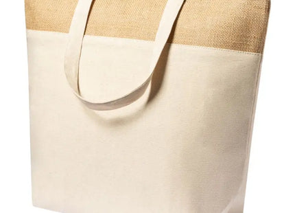 Naturfarbene Einkaufstasche - Nachhaltige Tragetasche aus umweltfreundlichem Material TK Gruppe® Grosshandel 