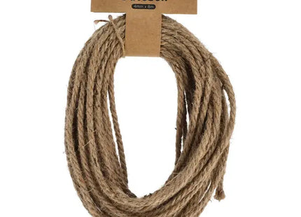Naturfaser Schnur, 4mm Durchmesser, 12m Länge TK Gruppe® Grosshandel 