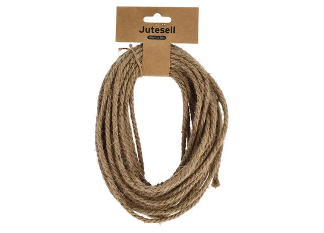 Naturfaser Schnur, 4mm Durchmesser, 12m Länge TK Gruppe® Grosshandel 