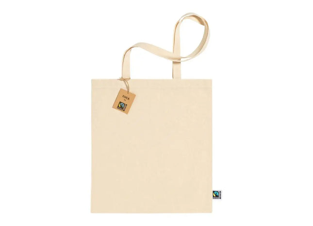 Natürliche Fairtrade Einkaufstasche - Nachhaltige Tragetasche aus ökologischem Material TK Gruppe® Grosshandel 