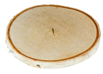 Natürliche Holzscheibe, klein, ca. 12 cm Durchmesser – Basteln und Dekoration TK Gruppe® Grosshandel 