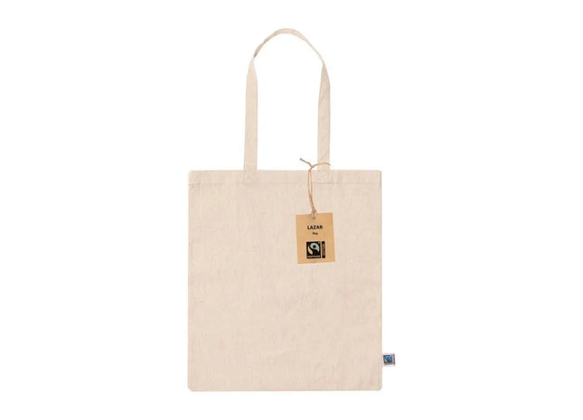 Natürliche Lazar Fairtrade Tragetasche - Umweltfreundliche und Stilvolle Einkaufstasche TK Gruppe® Grosshandel 