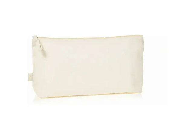 Natürliche Reißverschluss-Tasche ORGANIC L – nachhaltig, robust, vielseitig, umweltfreundlich TK Gruppe® Grosshandel 