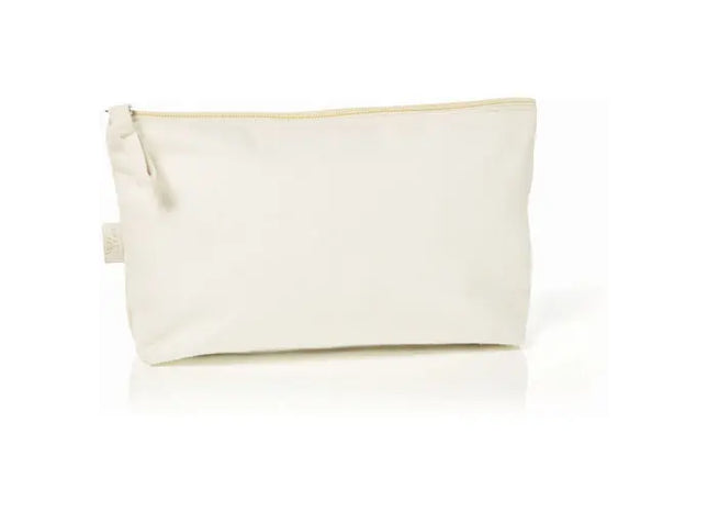 Natürliche Reißverschluss-Tasche ORGANIC M – nachhaltig, robust, vielseitig, umweltfreundlich TK Gruppe® Grosshandel 