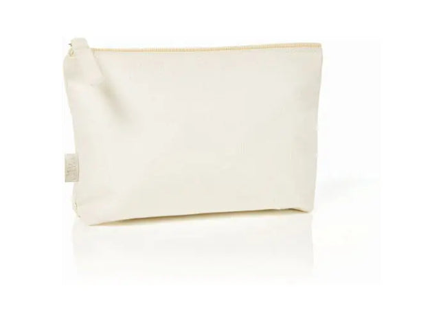 Natürliche Reißverschluss-Tasche ORGANIC S – nachhaltig, kompakt, vielseitig, umweltfreundlich TK Gruppe® Grosshandel 