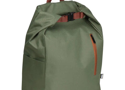 Natürlicher Khaki Rucksack – Öko-Chic und Praktisch TK Gruppe® Grosshandel 