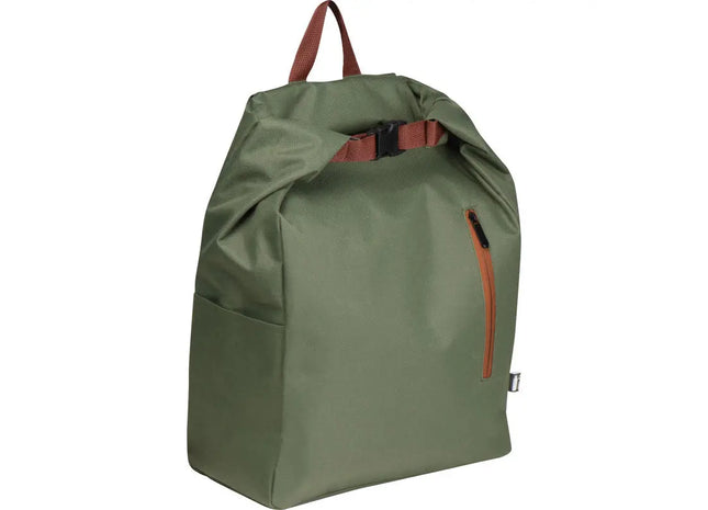 Natürlicher Khaki Rucksack – Öko-Chic und Praktisch TK Gruppe® Grosshandel 