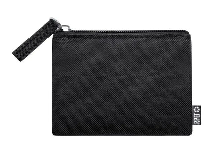 Nelsom RPET Geldbörse - Schwarz Umweltfreundliche Brieftasche aus recyceltem Material TK Gruppe® Grosshandel 