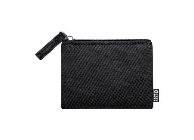 Nelsom RPET Geldbörse - Schwarz Umweltfreundliche Brieftasche aus recyceltem Material TK Gruppe® Grosshandel 