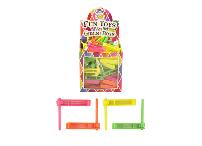 Neon Rassel - 6,5 cm, 4 verschiedene Farben TK Gruppe® Grosshandel 