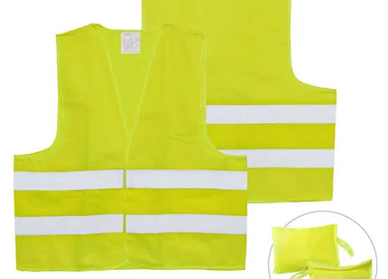 Neongelbe Hochsichtbarkeits-Warnweste – Sicher & Auffällig TK Gruppe® Grosshandel 