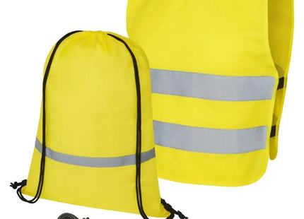 Neongelbes Sicherheits- und Sichtbarkeitsset RFX™ Ingeborg: Ideal für Kinder von 7-12 Jahren TK Gruppe® Grosshandel 