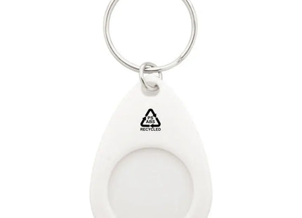 Neppy RABS-Keychain mit Warenkorbchip - Weiß - Praktischer Einkaufsbegleiter TK Gruppe® Grosshandel 