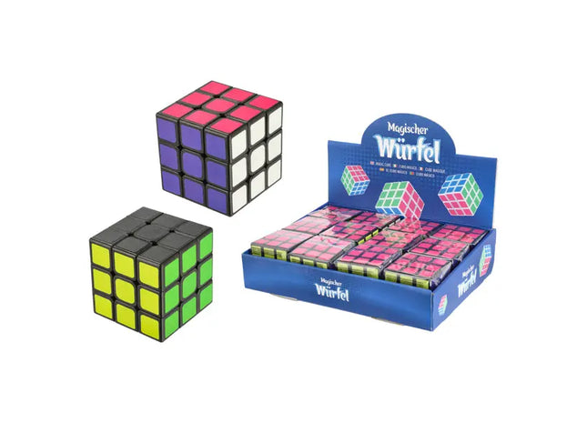 Neuer Magischer Würfel, 6x6 cm, Herausforderndes Puzzle, Denkspielzeug TK Gruppe® Grosshandel 