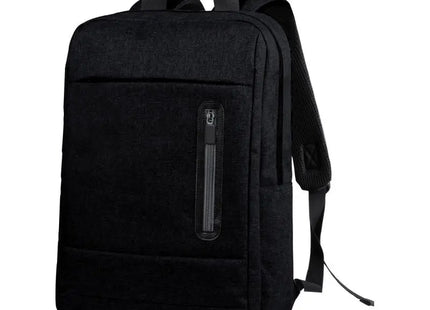 Nevium Schwarzer Rucksack – Stilvoll, Robust und Alltagstauglich TK Gruppe® Grosshandel 