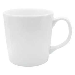 New York Großvolumiger Porzellanbecher, 450 ml – Klassisch Weiß TK Gruppe® Grosshandel 