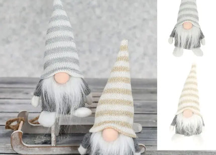 Niedliche Wichtel – 2er Set, Dekorative Figuren, ca. 17cm Höhe, Perfekte Wohndekoration TK Gruppe® Grosshandel 