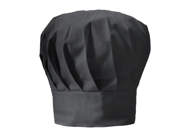 Nilson Kochmütze in Schwarz – Professionelle Chefkappe für Küchenprofis TK Gruppe® Grosshandel 